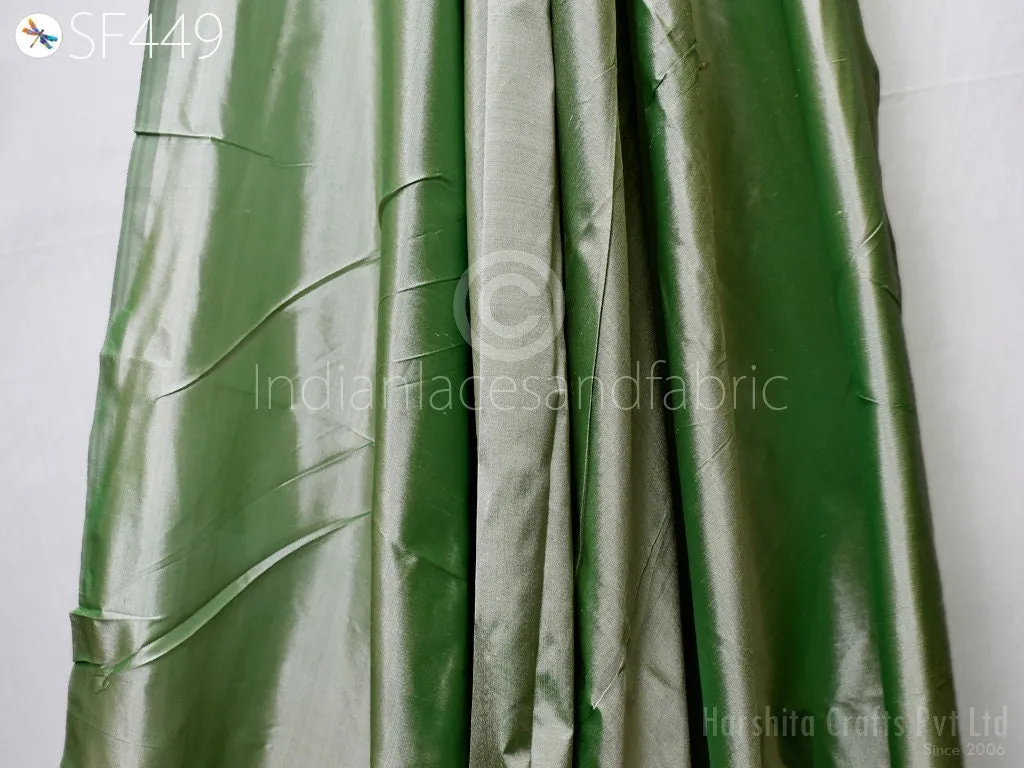 60gsm Iridescent Indian Silk Fabric by the yard Pure Mulberry Silk Scarf Costume Apparel Wedding Evening Dresses Lamp Shades Wall Covering