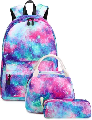 Abshoo Lightweight Water Resistant Backpacks for Teen Girls School Backpack with Lunch Bag