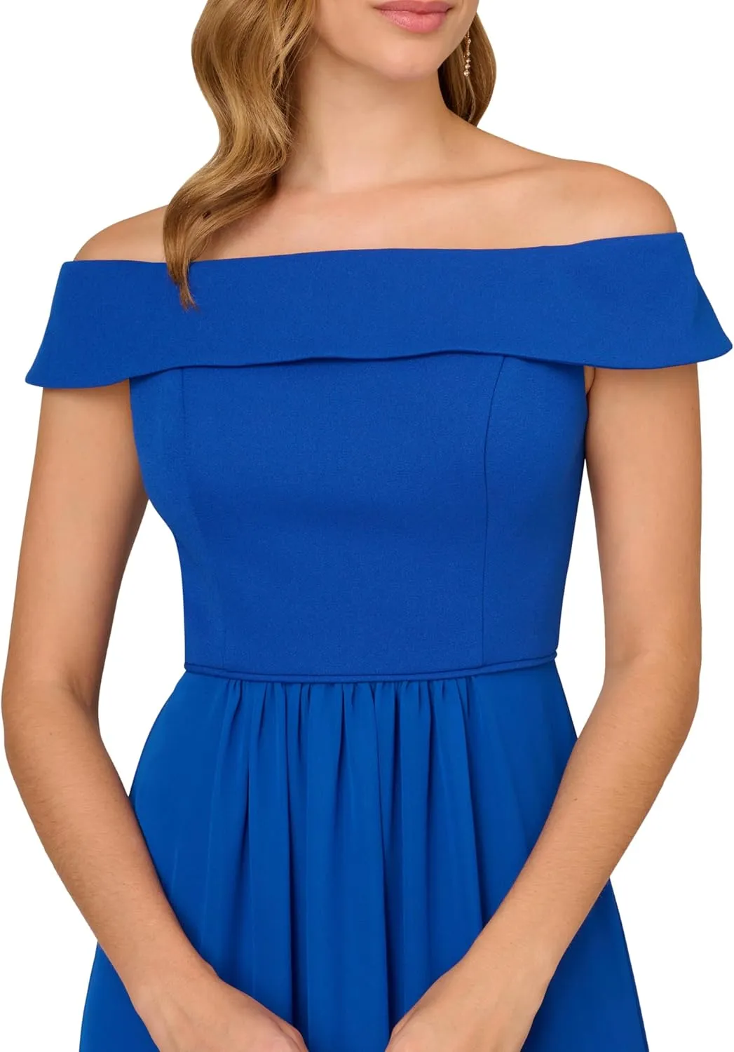 Adrianna Papell Women's Crepe Chiffon Gown