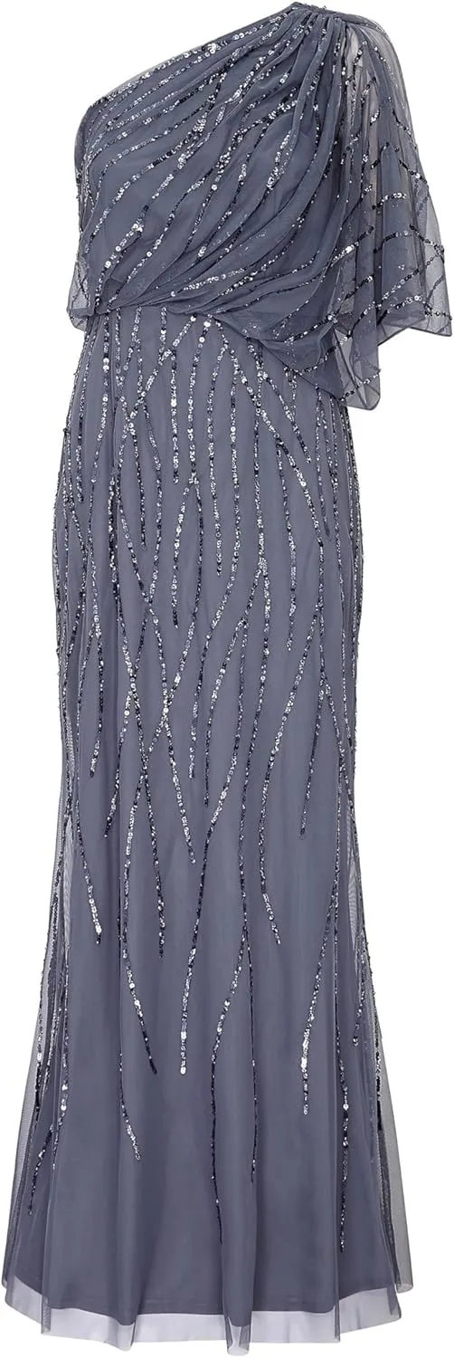 Adrianna Papell Women's Long Beaded Dresses