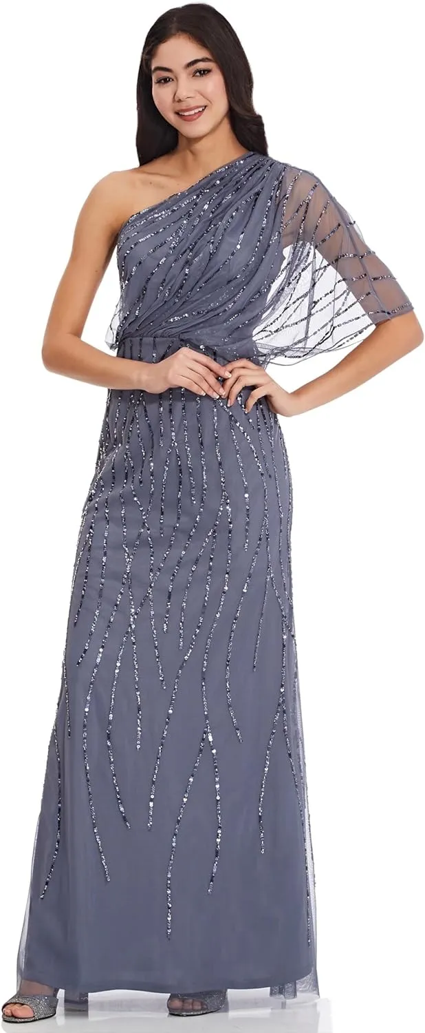 Adrianna Papell Women's Long Beaded Dresses