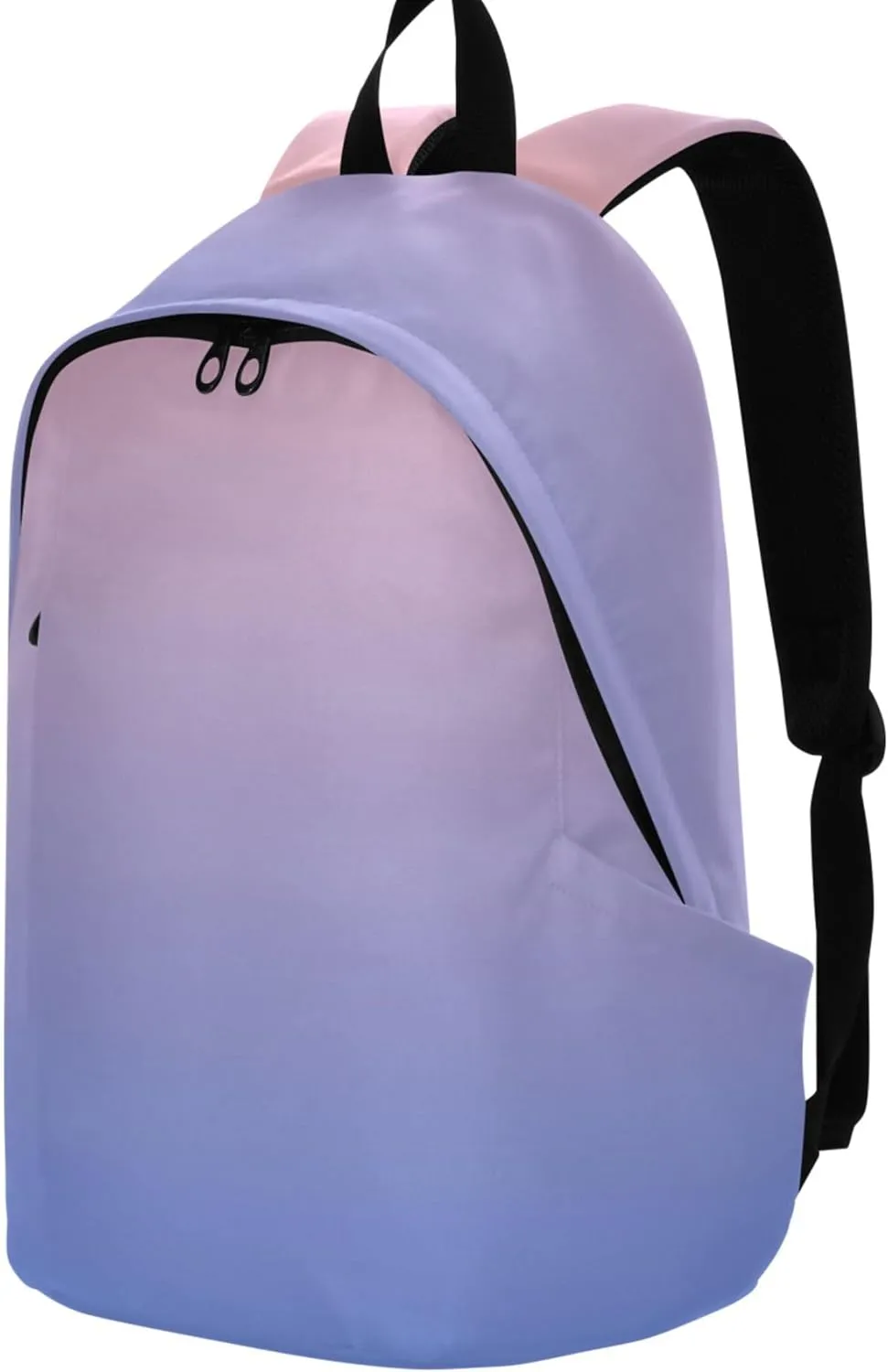 Adults Cute Backpacks for Woman Casual Casual Blush Pink Blue Gradient Cool Bookbag for School Gifts