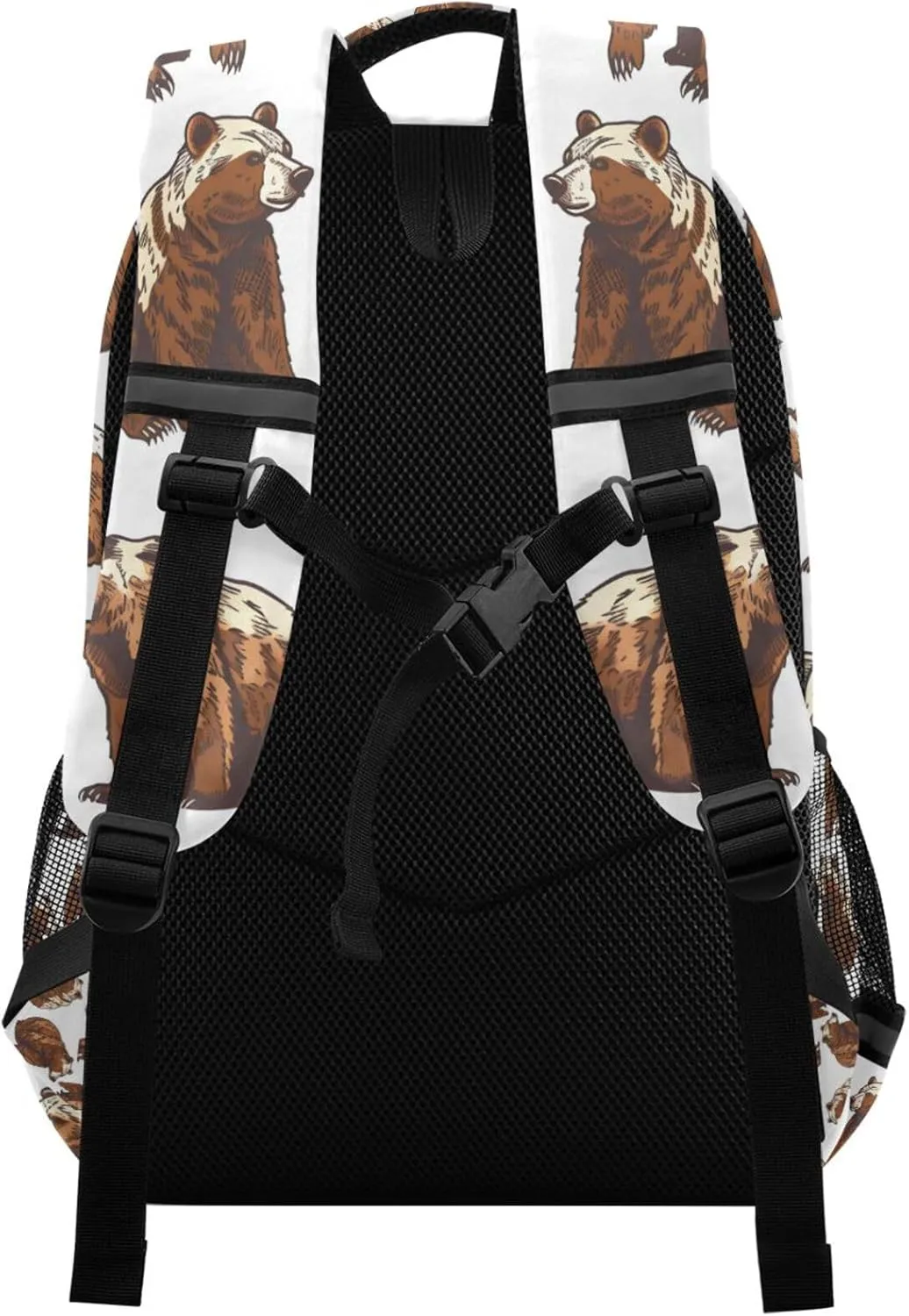 ALAZA Cute Grizzly Bears Backpacks Travel Laptop Daypack School Book Bag for Men Women Teens Kids