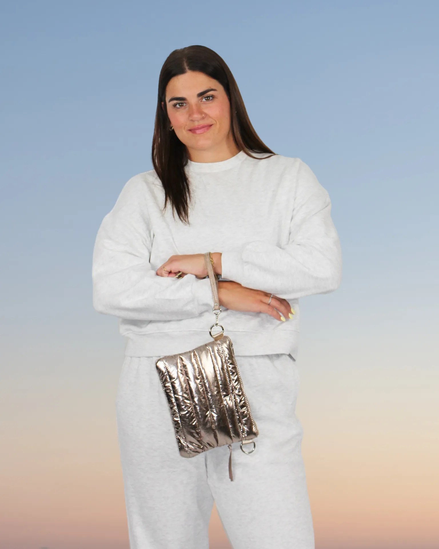 Allie Puffer 4-in-1 Bag Gold