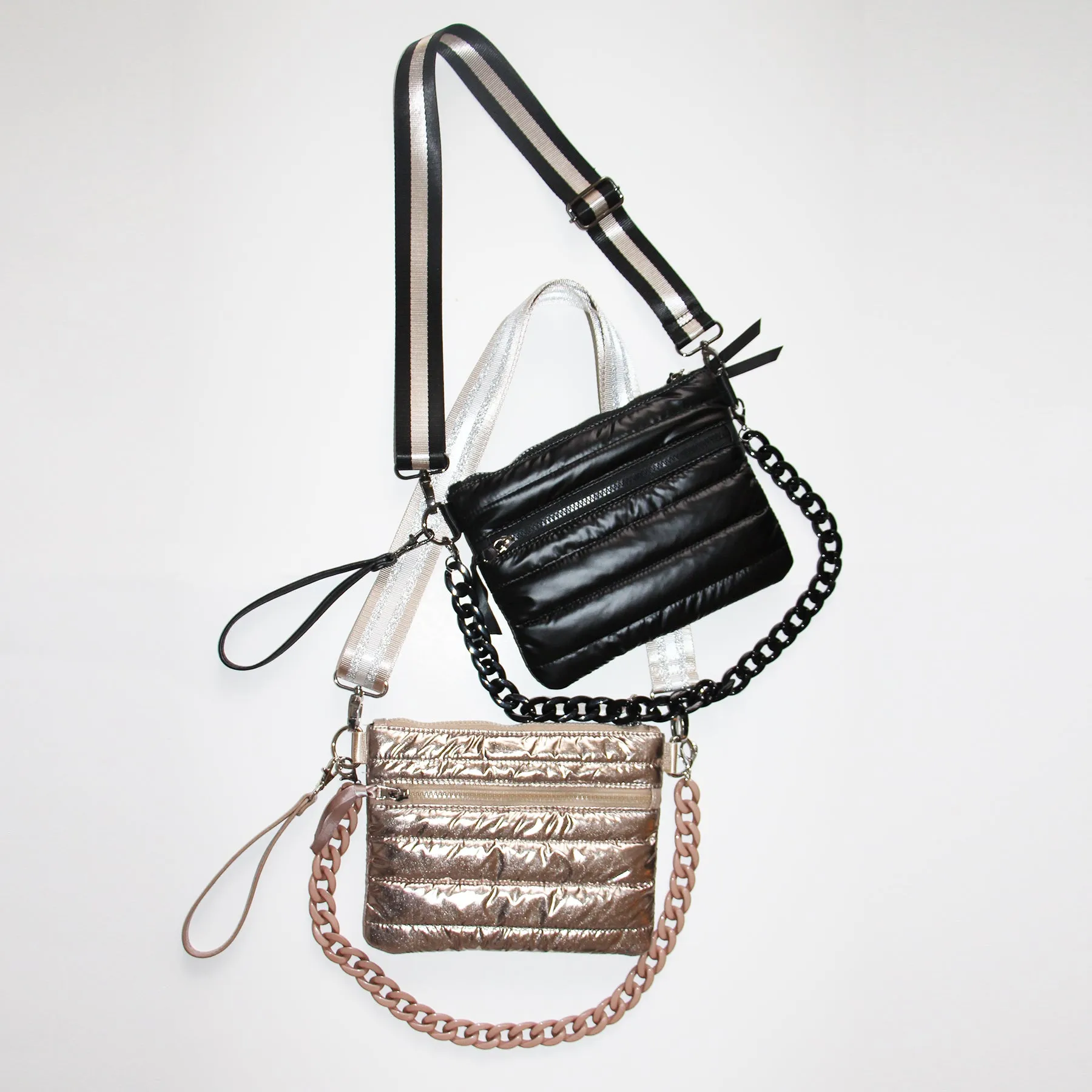 Allie Puffer 4-in-1 Bag Gold