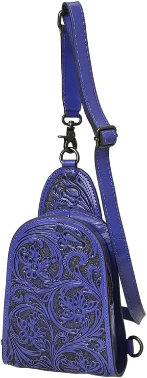 American Darling Sling Hand Tooled Leather Women Bag Western Handbag Purse| Western Handbags |Leather Bag | Handbags Summer