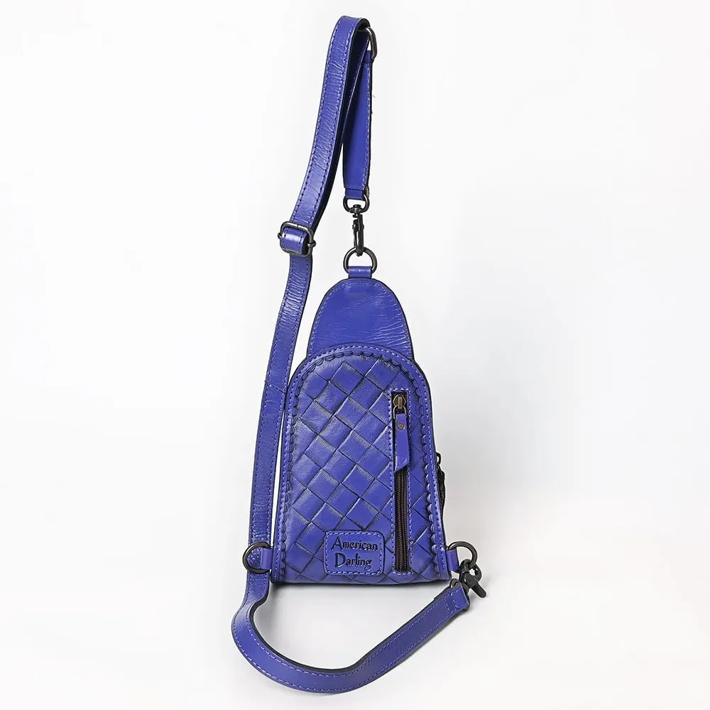 American Darling Sling Hand Tooled Leather Women Bag Western Handbag Purse| Western Handbags |Leather Bag | Handbags Summer