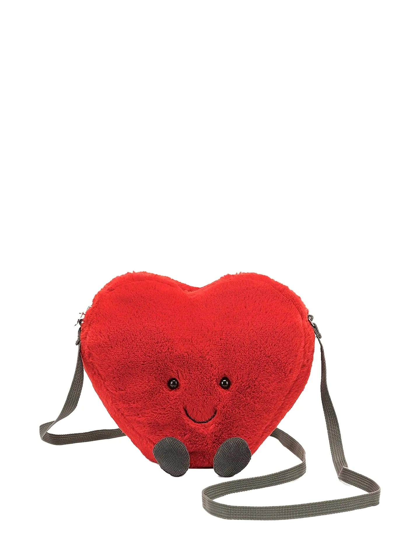 Amuseable Heart Bag, red