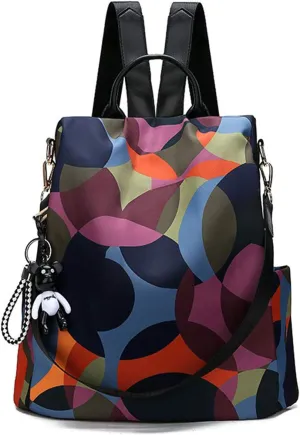 Anti-theft Backpack Nylon BackPacks Handbags for Women Travel Rucksack Lightweight Shoulder Bags