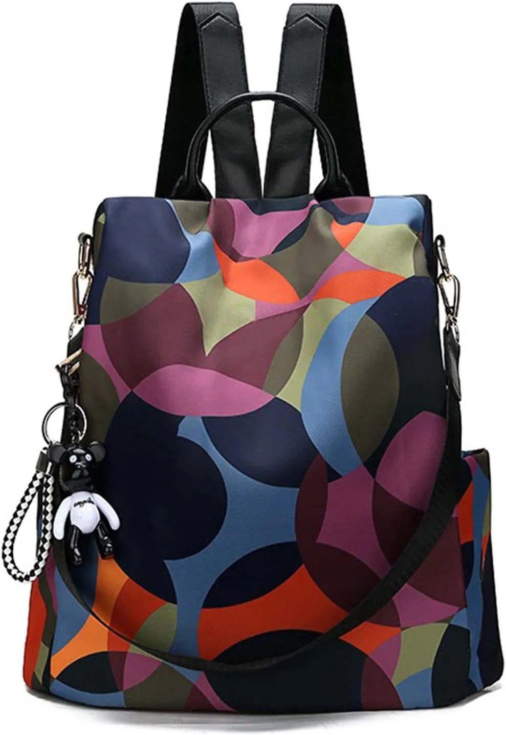 Anti-theft Backpack Nylon BackPacks Handbags for Women Travel Rucksack Lightweight Shoulder Bags