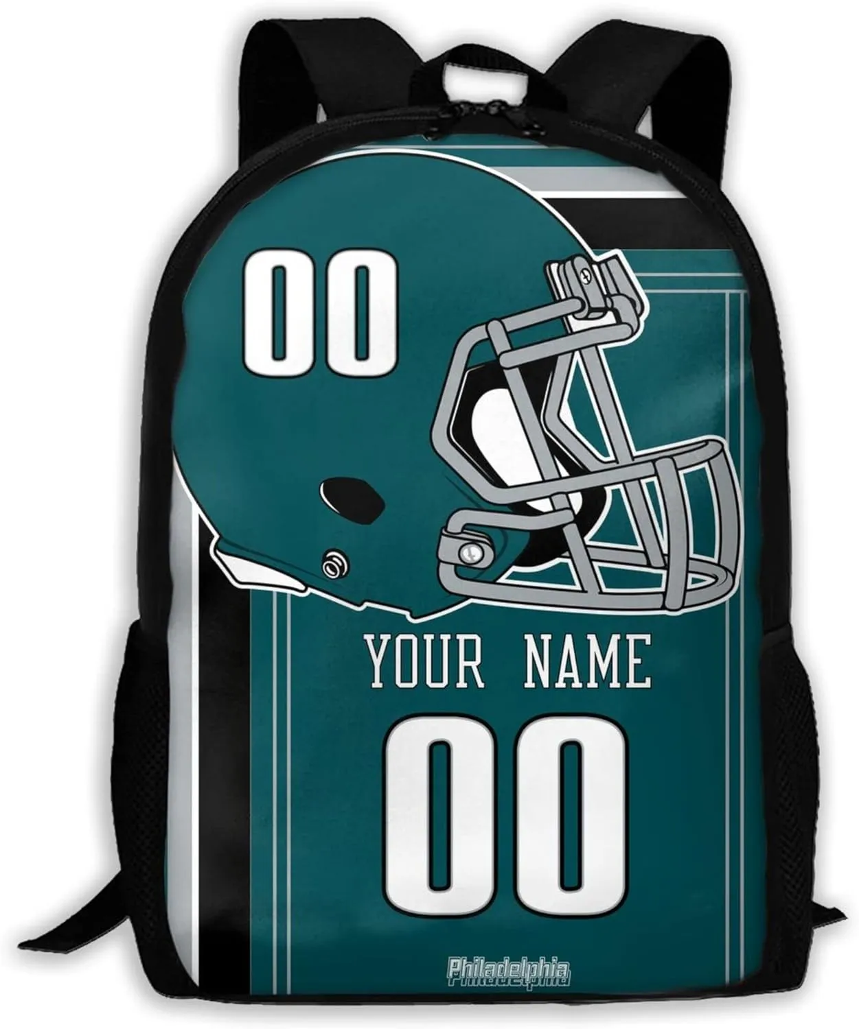 ANTKING Philadelphia Backpack Customized High capacity Personalized Any Name and Number Fans Gifts for Kids Men