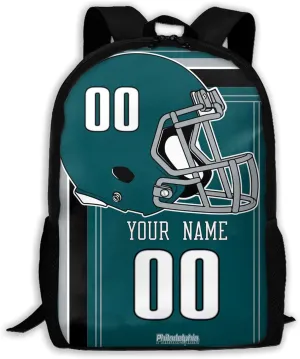ANTKING Philadelphia Backpack Customized High capacity Personalized Any Name and Number Fans Gifts for Kids Men