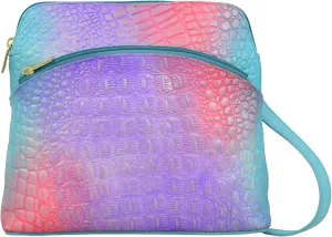 Anuschka Women's Original Hand-Painted Genuine Leather Medium Crossbody