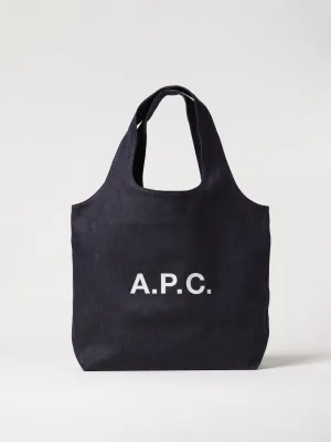A.P.C. Tote Bags Woman Blue