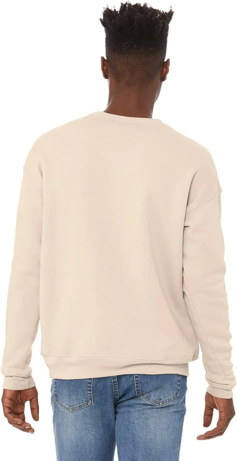 APPAREL GLOBE Unisex Drop Shoulder Fleece Sweatshirt