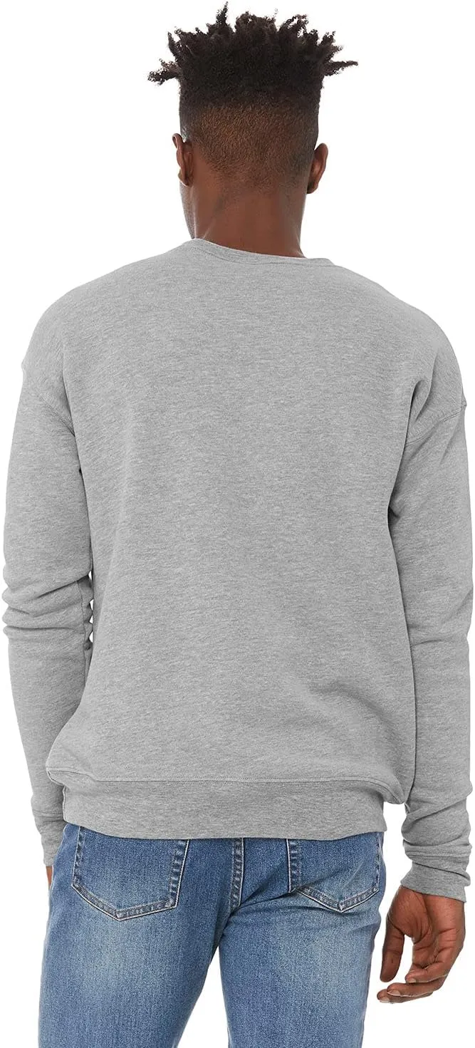 APPAREL GLOBE Unisex Drop Shoulder Fleece Sweatshirt