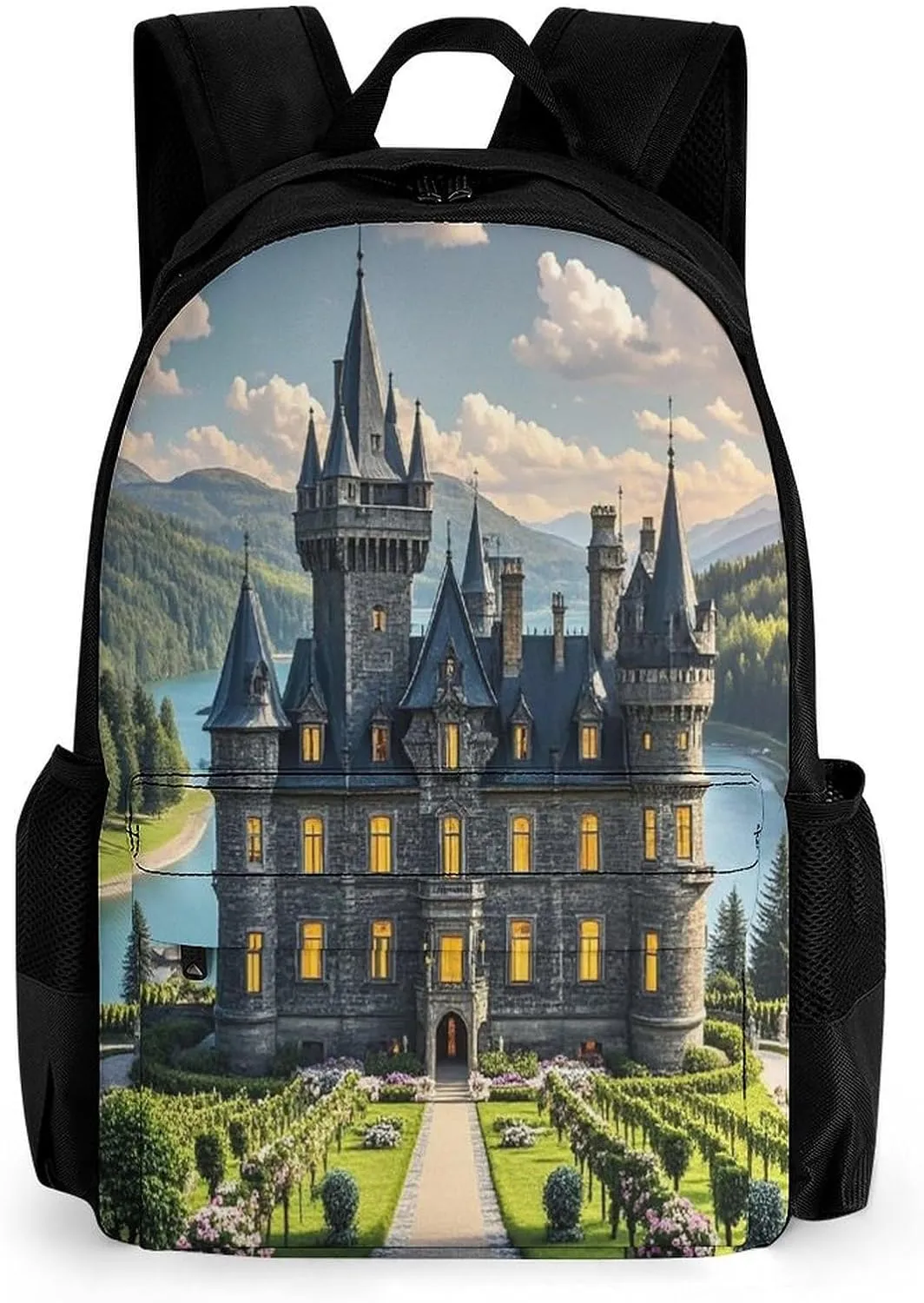 Backpack with Pocket Backpacks Tower Estate Printed Travel Backpack Lightweight Outdoor Travel Gym Events Bag