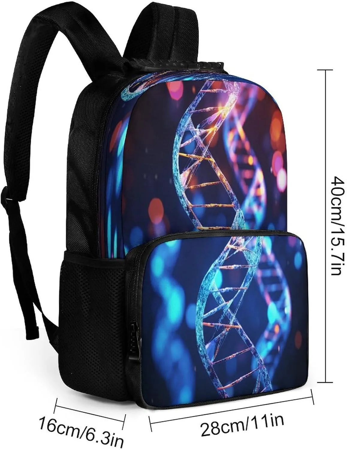 Backpacks DNA Genetic Helix Travel Bag Business Work Laptop Backpack
