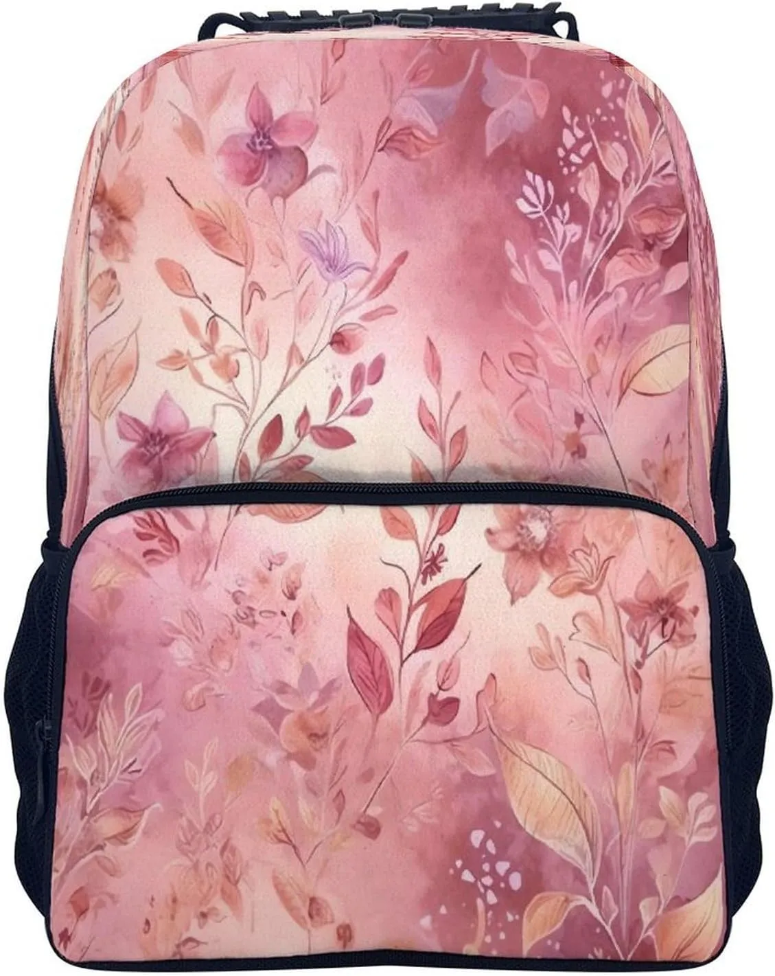 Backpacks Leaves of Flowers Travel Bag Business Work Laptop Backpack