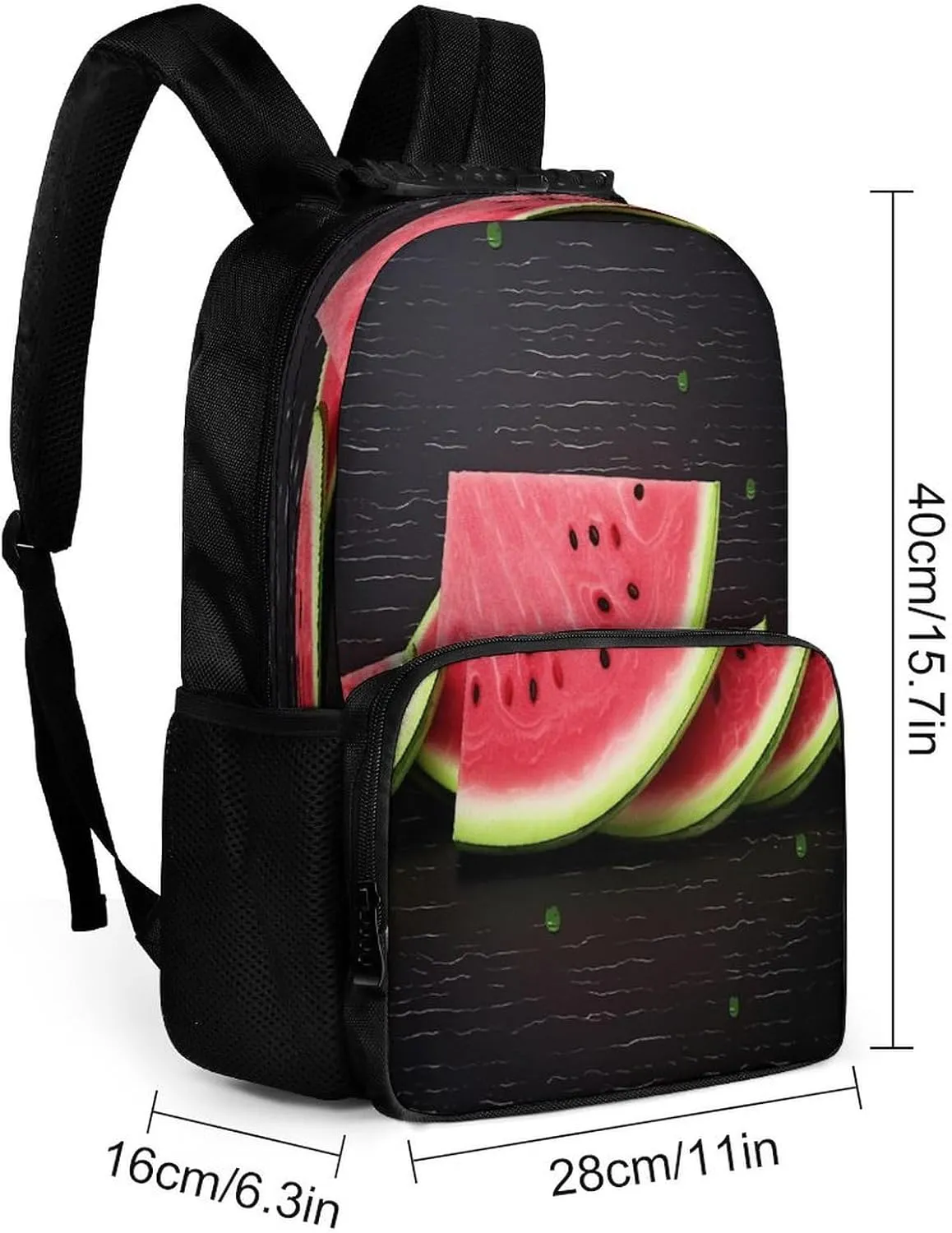 Backpacks Watermelon Fruit Travel Bag Business Work Laptop Backpack