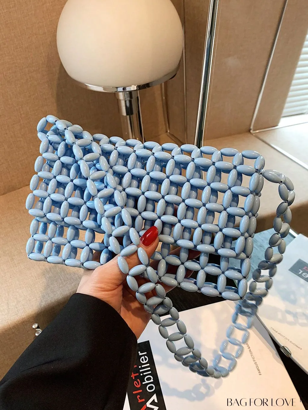 BagForLove - Beaded Mini Shoulder Bag: Elegant and Compact