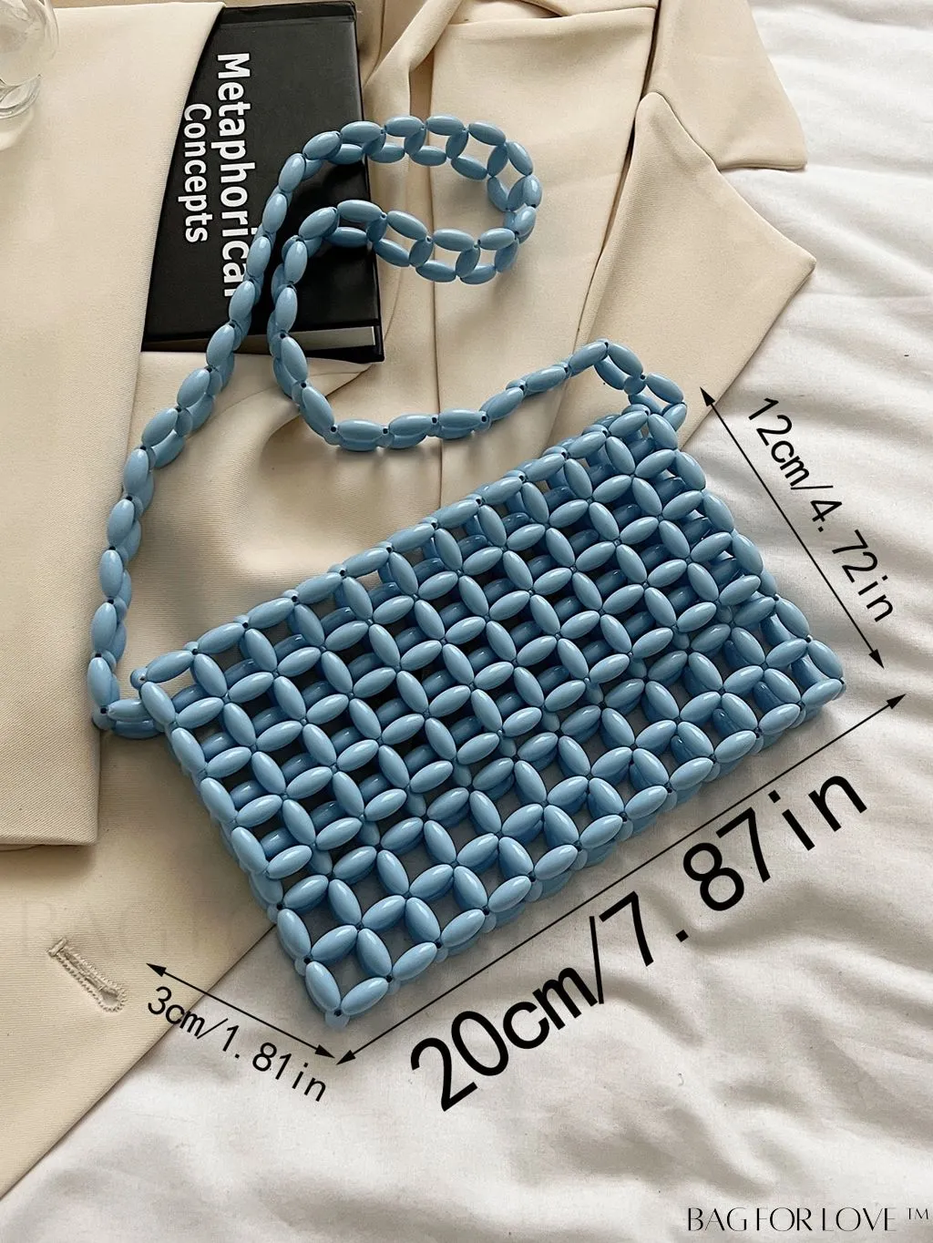 BagForLove - Beaded Mini Shoulder Bag: Elegant and Compact