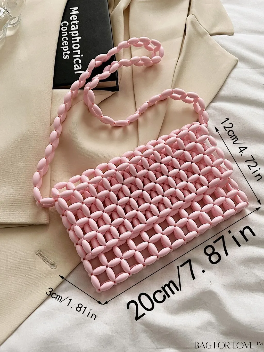 BagForLove - Beaded Mini Shoulder Bag: Elegant and Compact