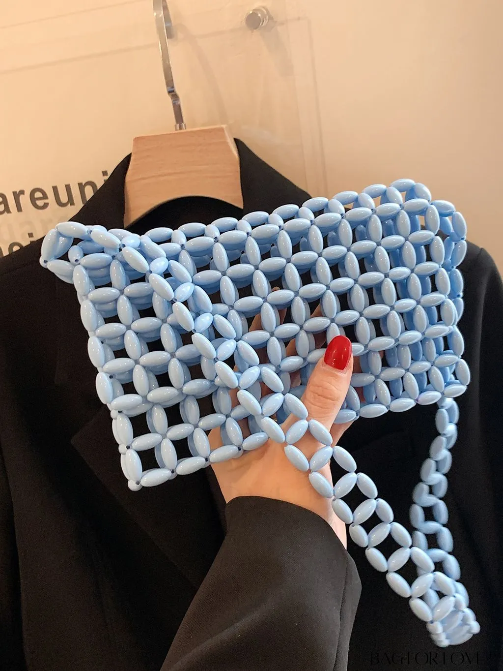 BagForLove - Beaded Mini Shoulder Bag: Elegant and Compact