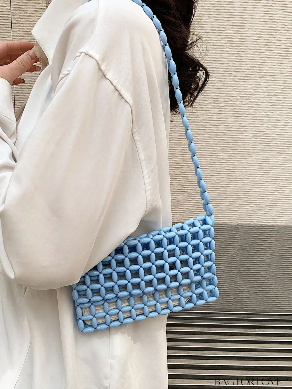 BagForLove - Beaded Mini Shoulder Bag: Elegant and Compact