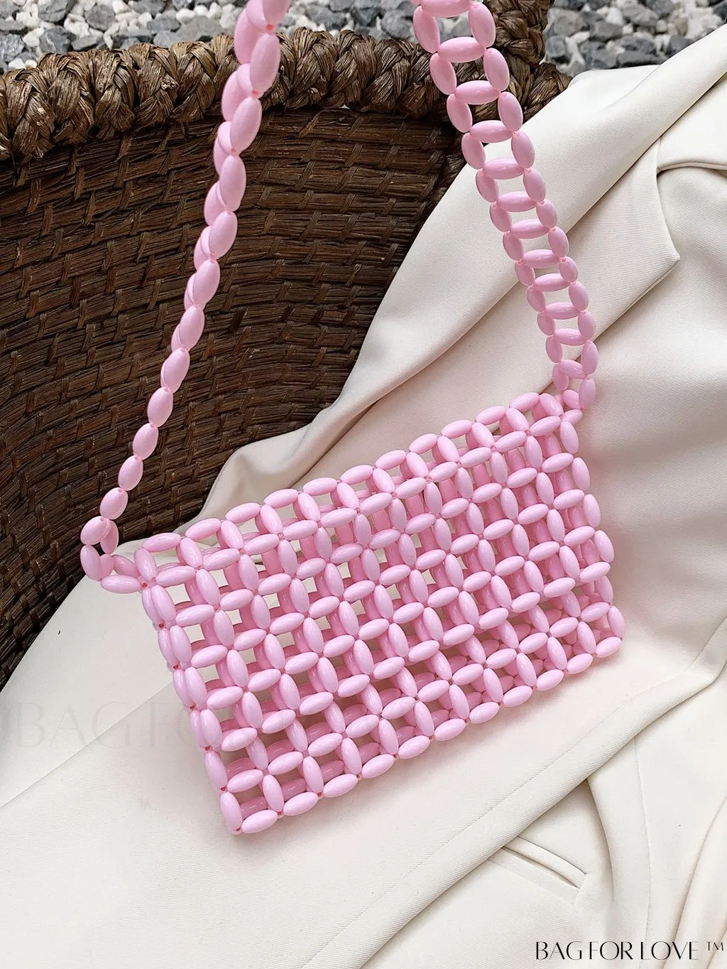 BagForLove - Beaded Mini Shoulder Bag: Elegant and Compact