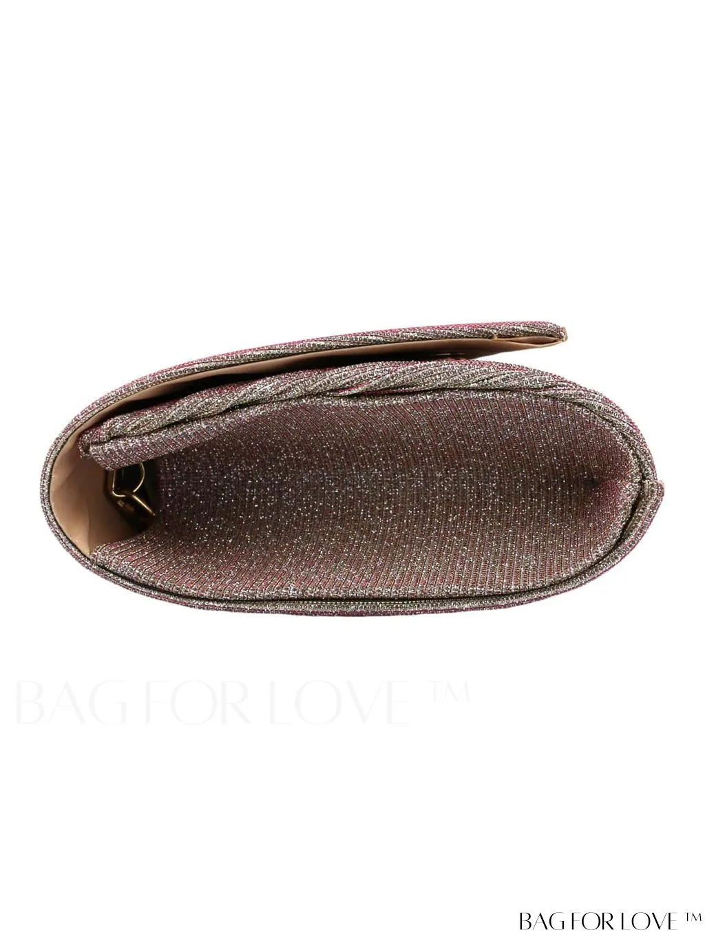 BagForLove - Exquisite Glitter Flap Evening Bag â Small, Glamorous, Perfect for Parties