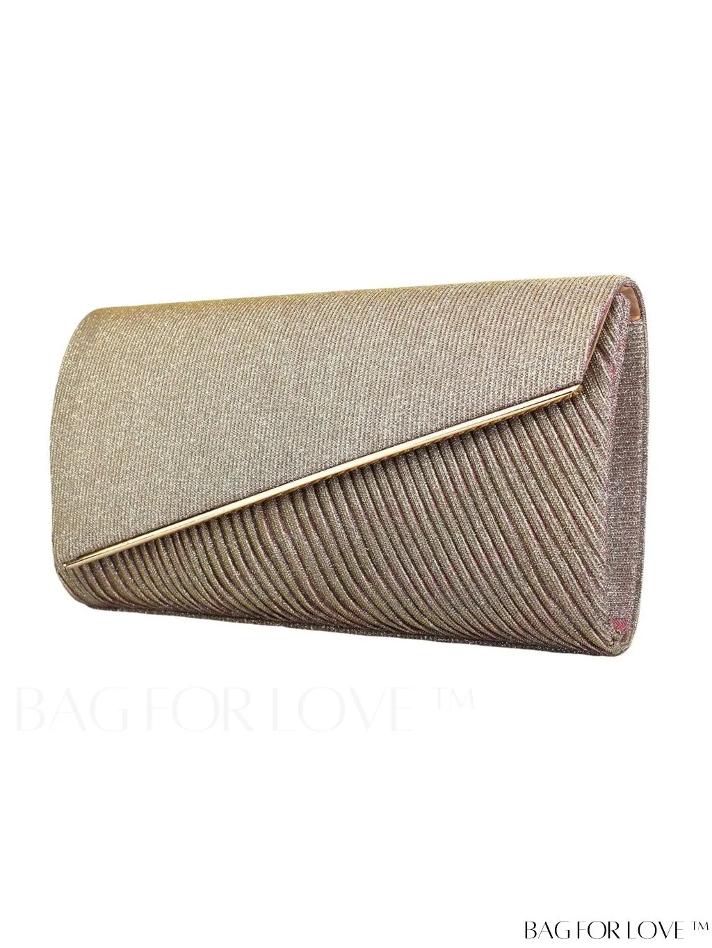 BagForLove - Exquisite Glitter Flap Evening Bag â Small, Glamorous, Perfect for Parties