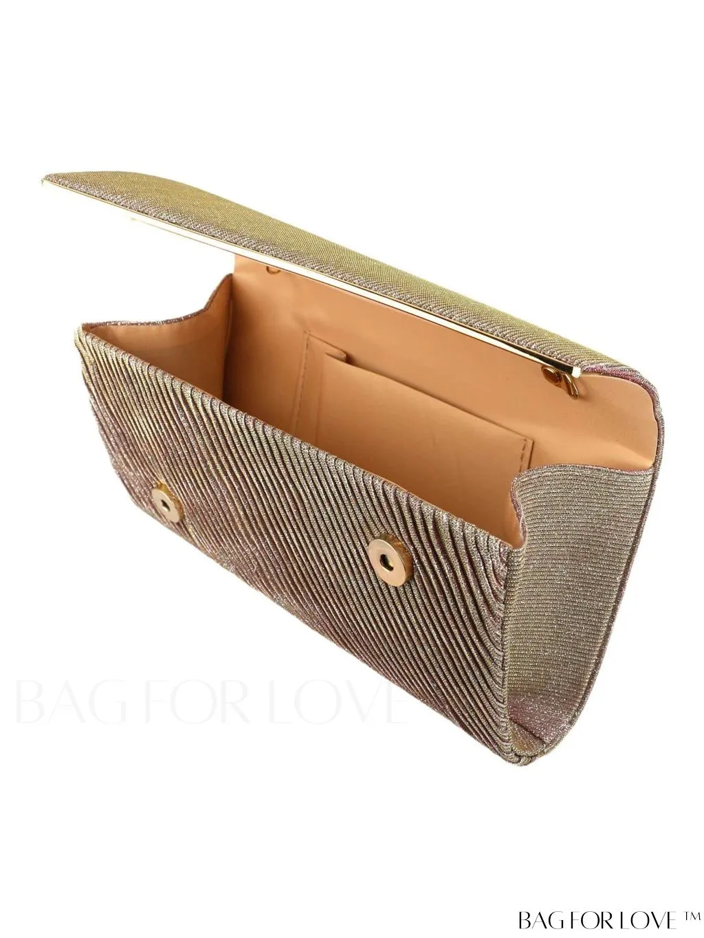 BagForLove - Exquisite Glitter Flap Evening Bag â Small, Glamorous, Perfect for Parties