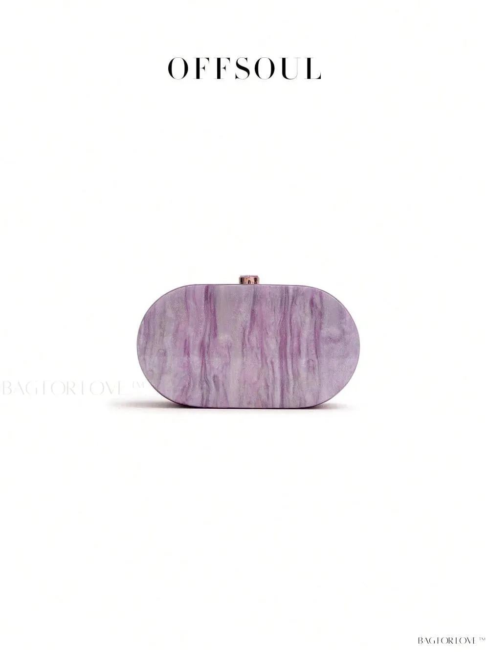 BagForLove - Marble Patterned Shoulder Bag for Sophisticated Ladies