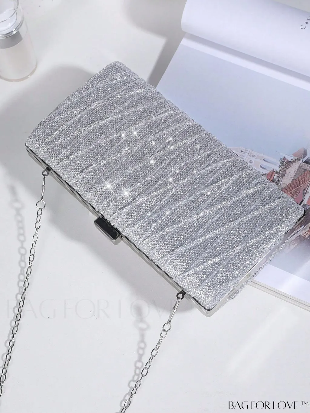 BagForLove - Prom Evening Bag Chain Strap - Glitter Decor Chain for Stylish Elegance