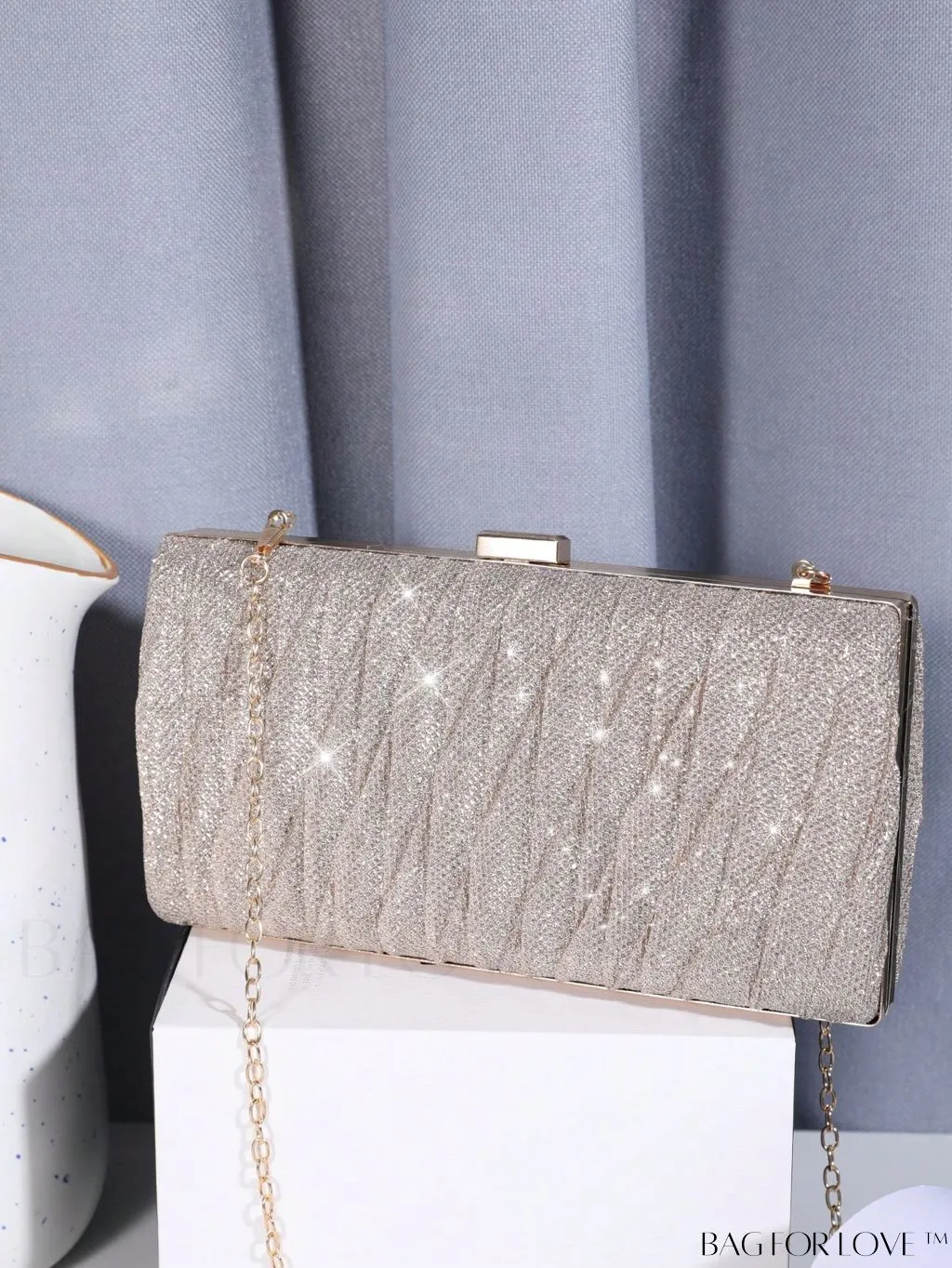 BagForLove - Prom Evening Bag Chain Strap - Glitter Decor Chain for Stylish Elegance