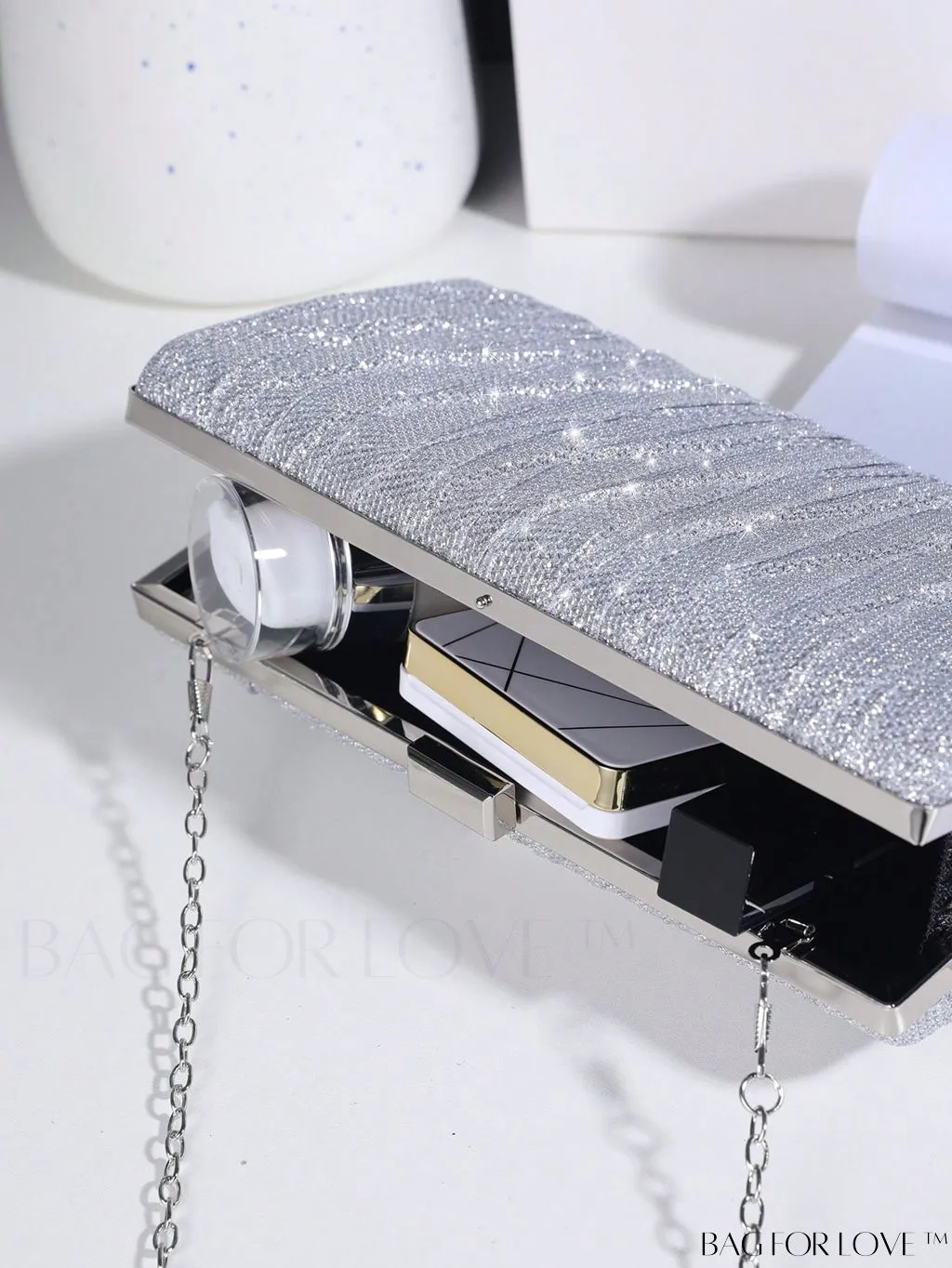 BagForLove - Prom Evening Bag Chain Strap - Glitter Decor Chain for Stylish Elegance