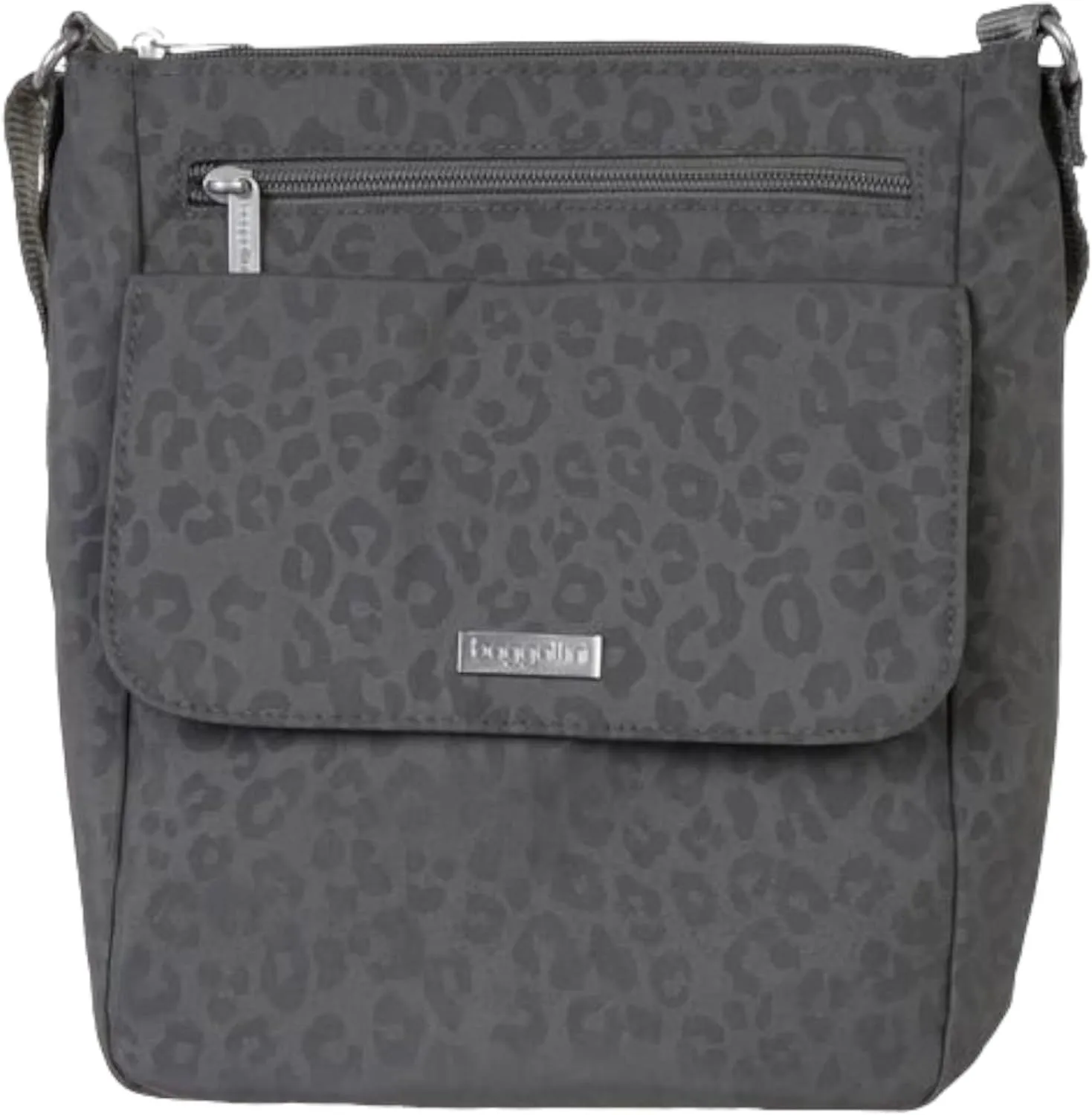 Baggallini Town Bagg (Pewter Cheetah)