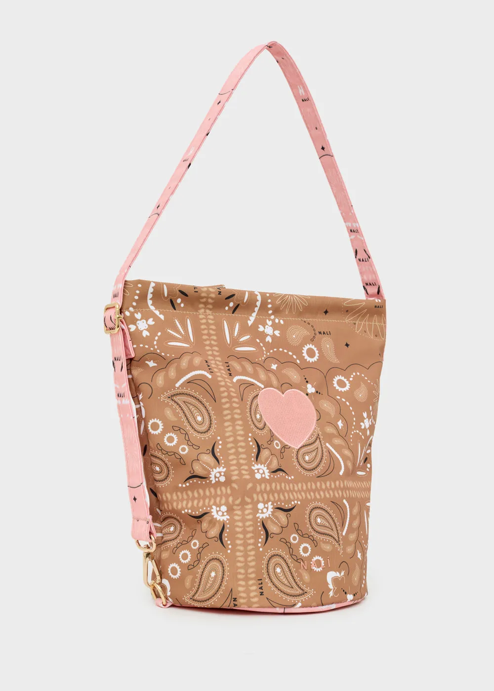 BANDANA BUCKET BAGS IN NYLON