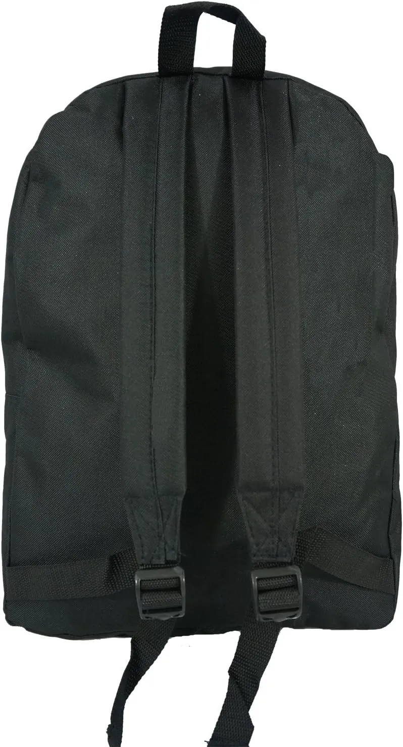 Basic Backpack Simple Bookbag Promotional Daypack School Bag Wholesale 50pcs