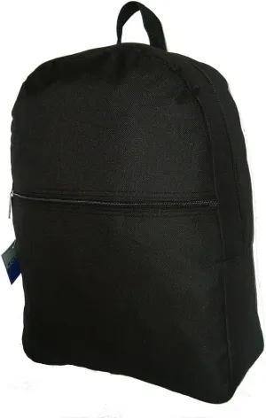 Basic Backpack Simple Bookbag Promotional Daypack School Bag Wholesale 50pcs