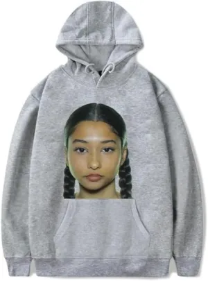 Bb Trickz Merch Hoodie Fashion Retro Print Pullover Men and Women Hip Hop Street Wear