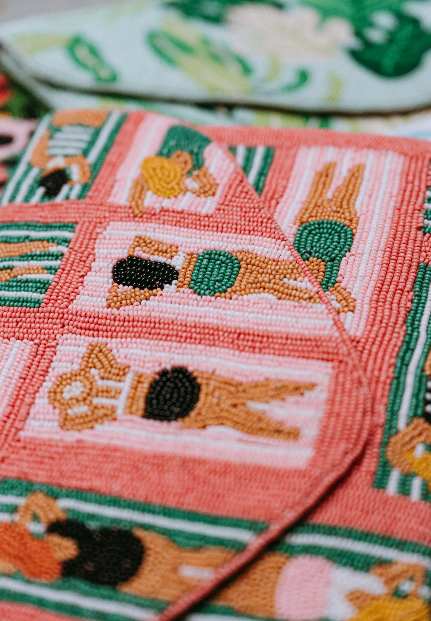 Beach Days Beaded Crossbody