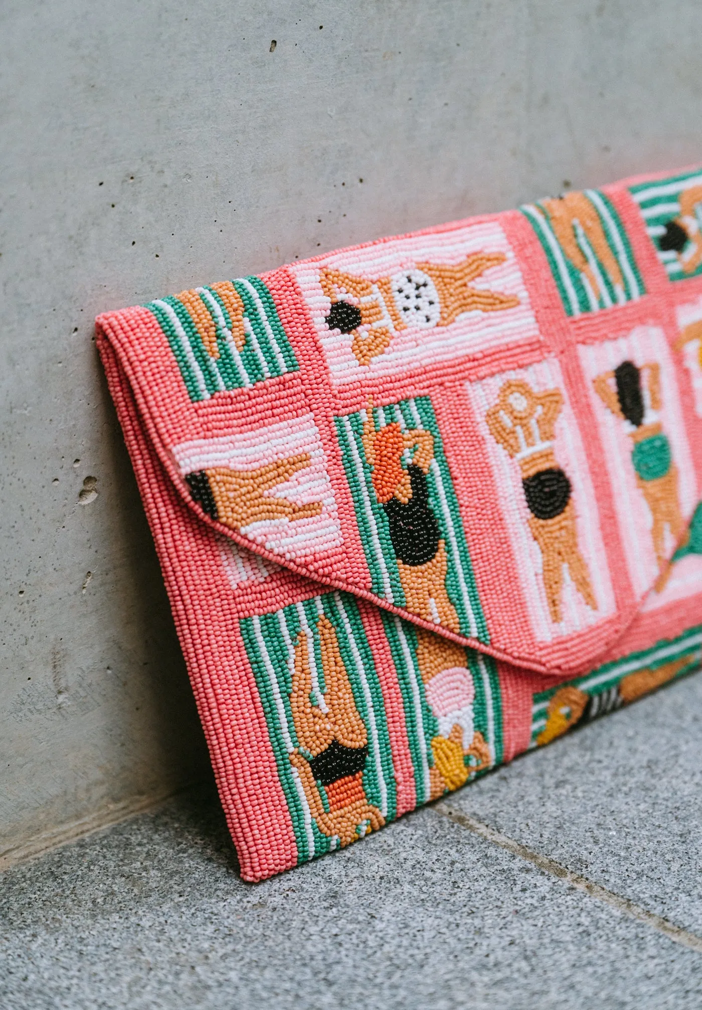 Beach Days Beaded Crossbody