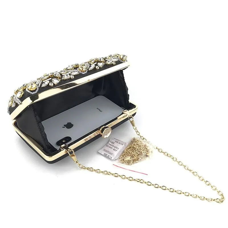 Beaded Evening Bags Diamond Rhinestone Clutches