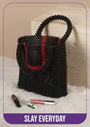 Beaded Mini Bag