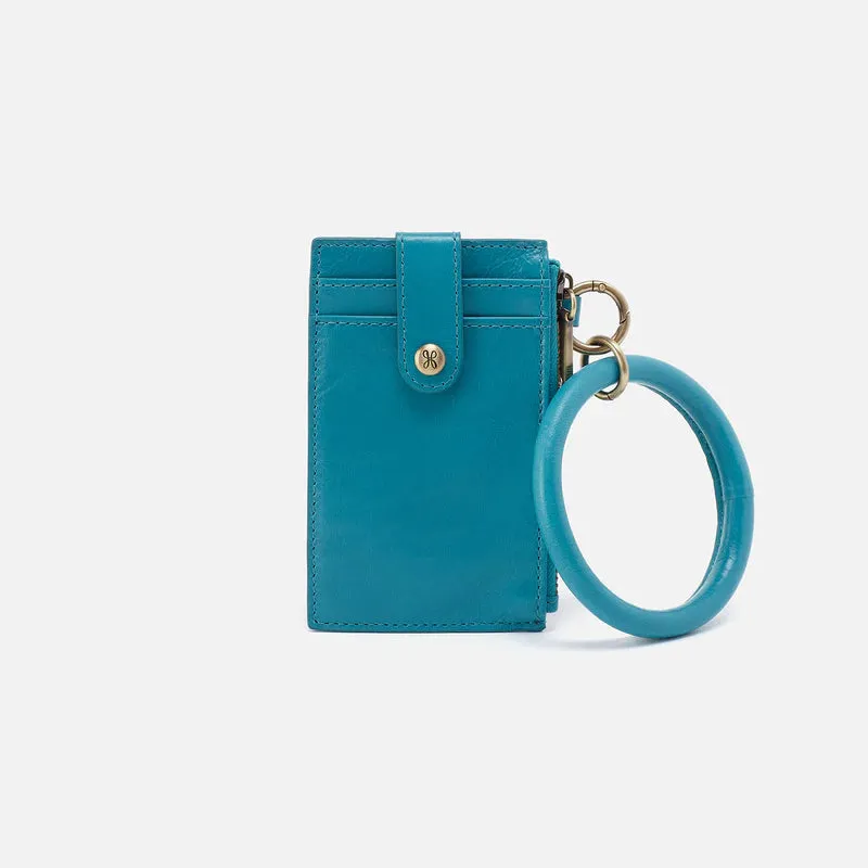 Biscayne Blue Credit Card Wristlet