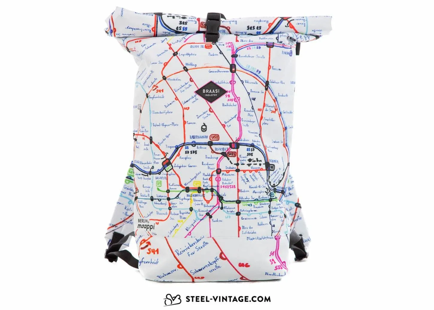 Braasi Berlin Maappi Rolltop Backpack
