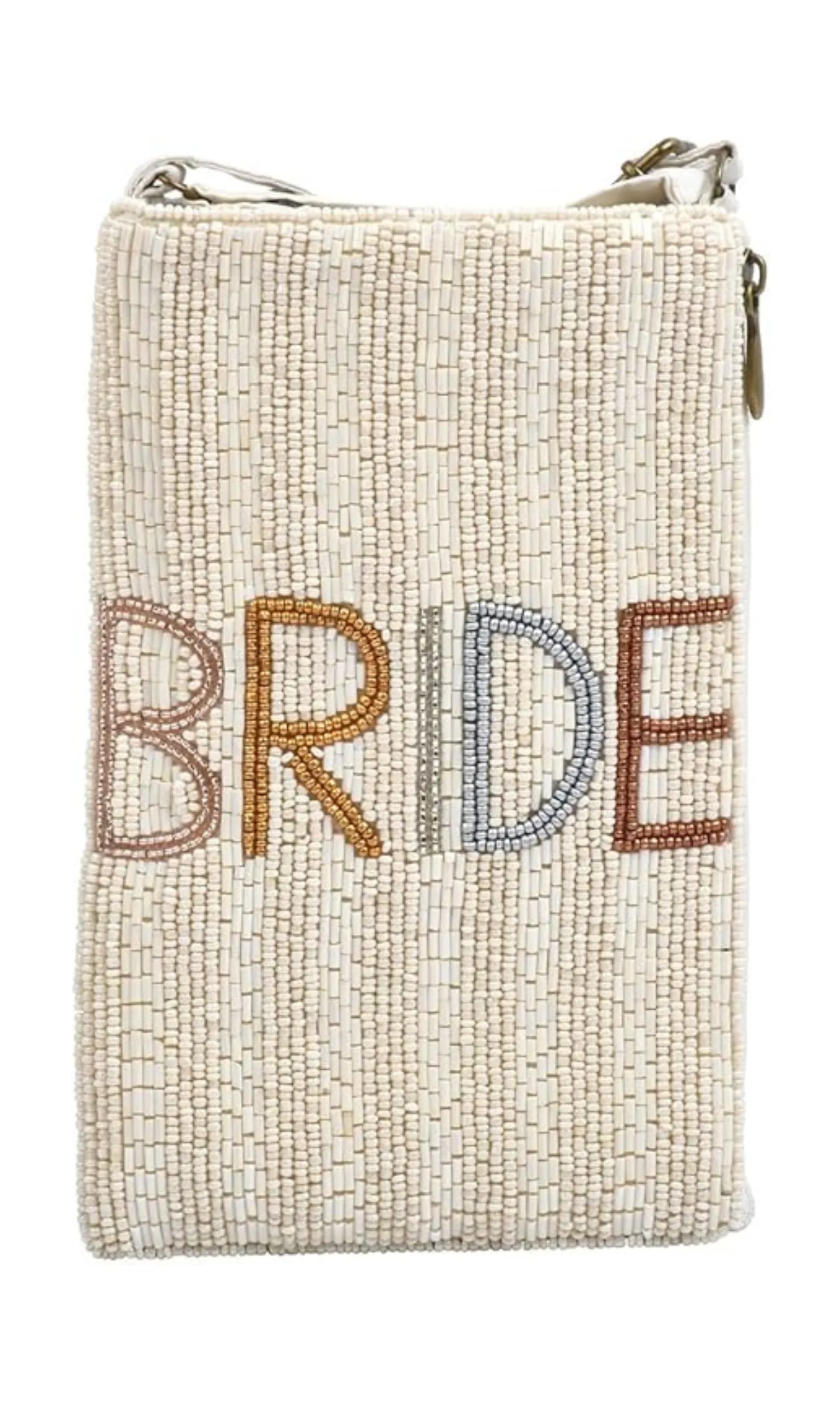 Bride Beaded Crossbody Bag