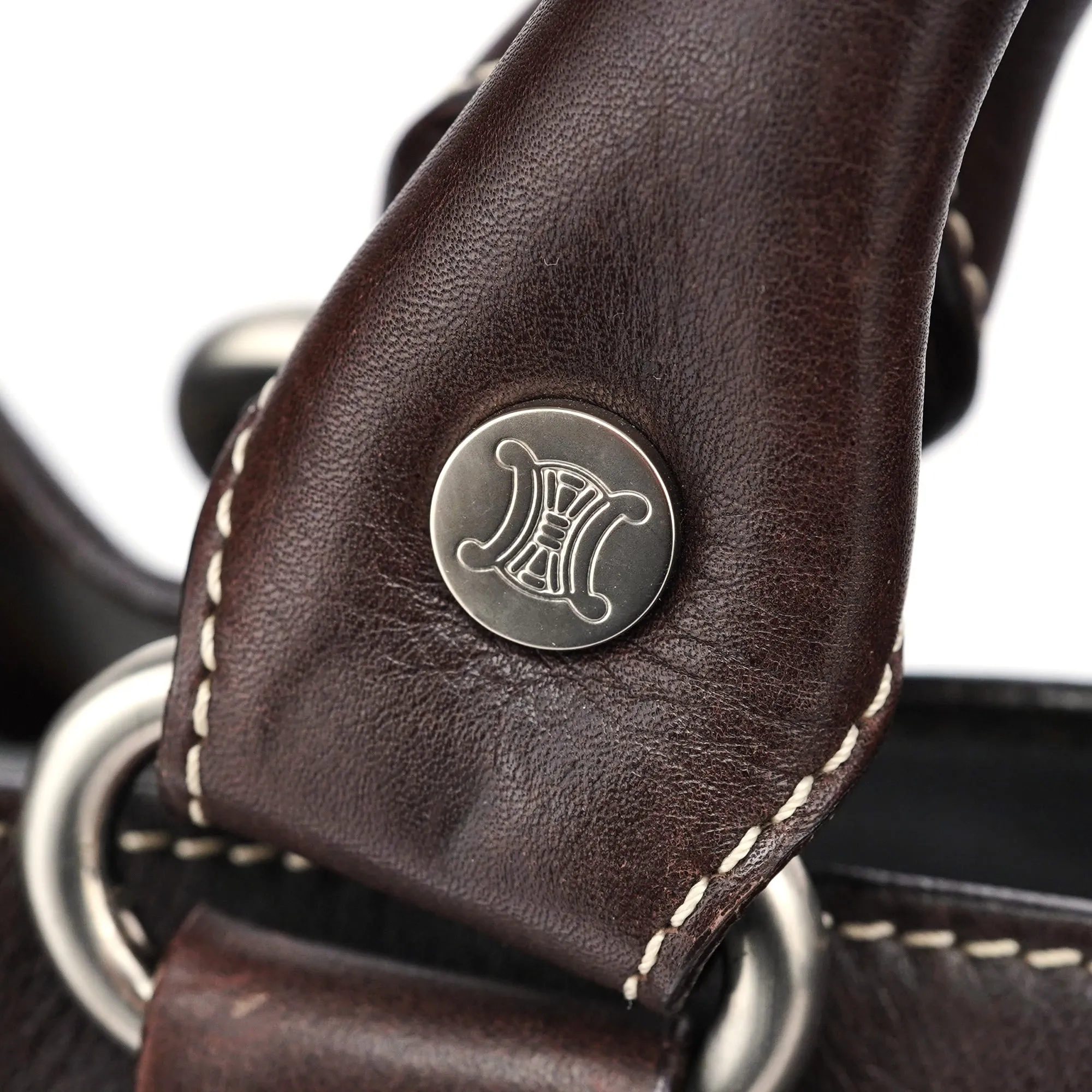 Brown Leather Tote Bag